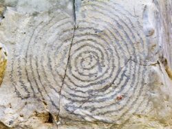 Geometric Rock Carving