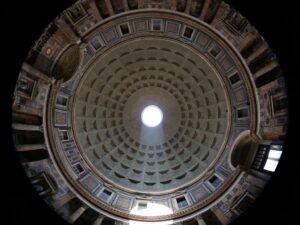 Pantheon Dome (Fish-eye) in Rome